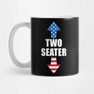 Two Seater Funny Mug